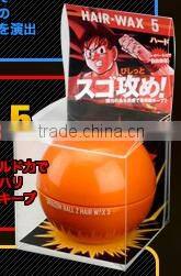Durable and Easy to use hairwax with Fashionable made in Japan.