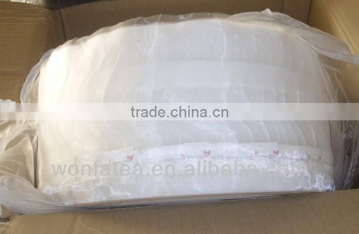 Nylon pyramid tea bag with OEM tag