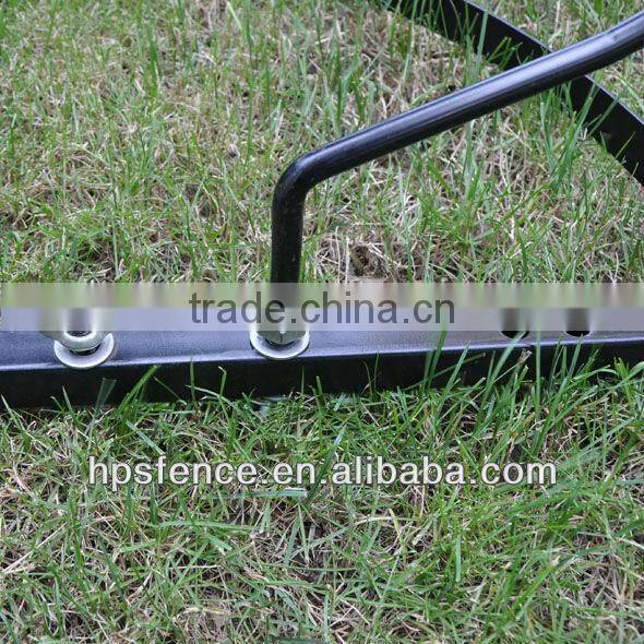 Strong based wire spinner with adjustable brake for electric fence