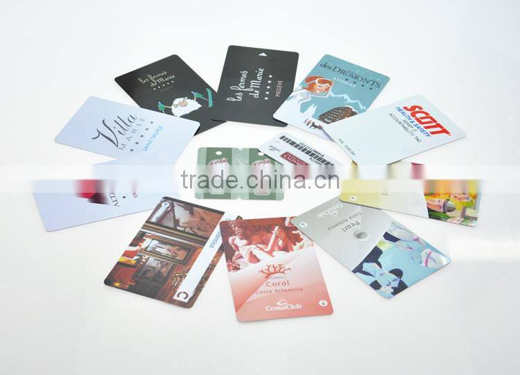 Hot selling contactless 13.56mhz dual frequency rfid card with CE certificate