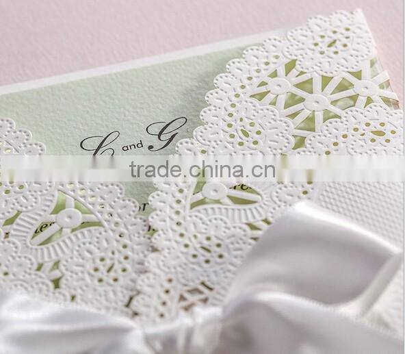 Pop up wedding invitation card