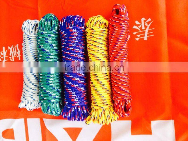 Hot sale 1mm braided polyester rope