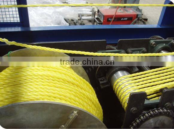 Shandong taian rope making machine//Mobile:008618253809206