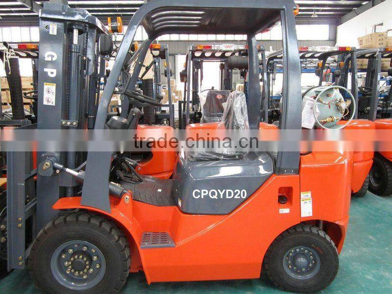 2.0 ton petrol forklift truck