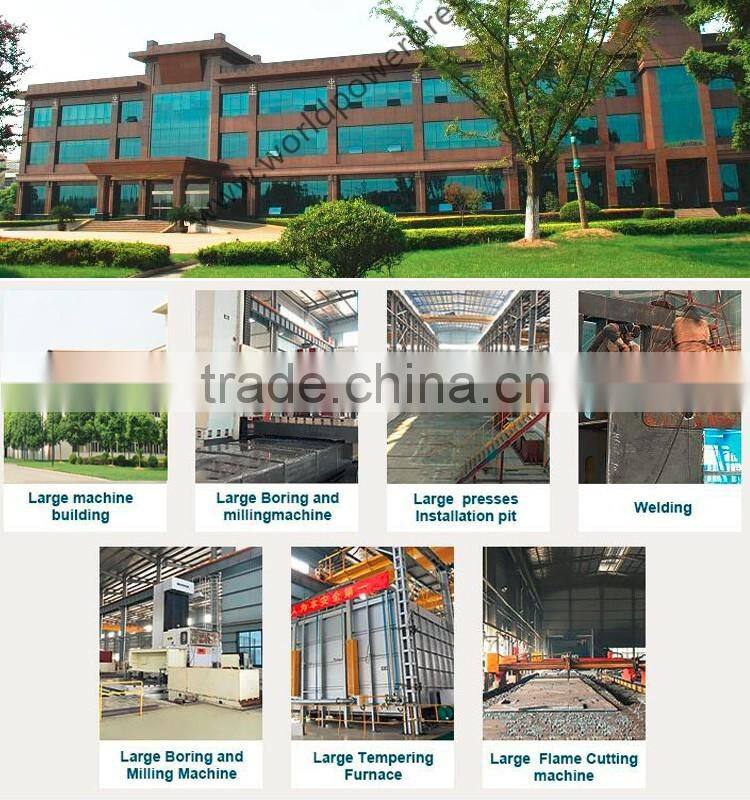 250 Ton H frame Double Crank mechanical power press machine jw36-250