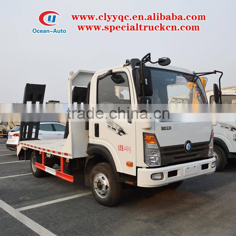 Sinotruk ACE Flat Tow Truck Platform for Sale To Transport Machines