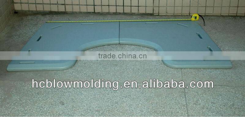 OEM Blow Molding HDPE plastic table board plastic small table round Hui zhou factory