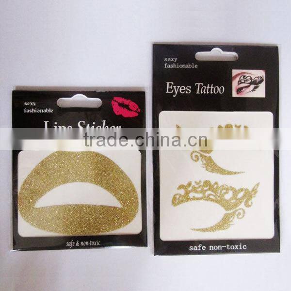 New Glitter eye stickers