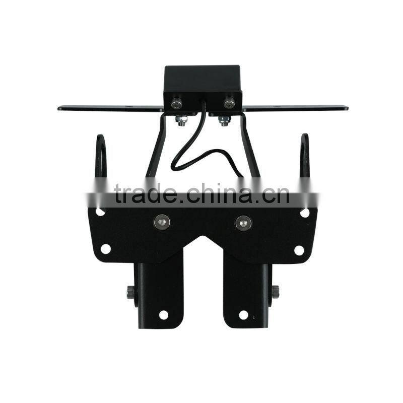 Motorcycle A Set License Plate Bracket For KAWASAKI Z 1000 2007-2009 2008 NEW