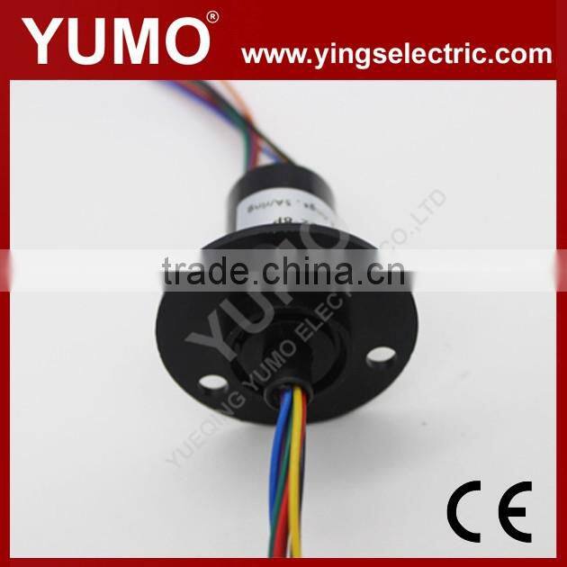 SR022-8P Slip ring Yumo Slip ring 8rings 5A per ring 400VAC capsule slip ring