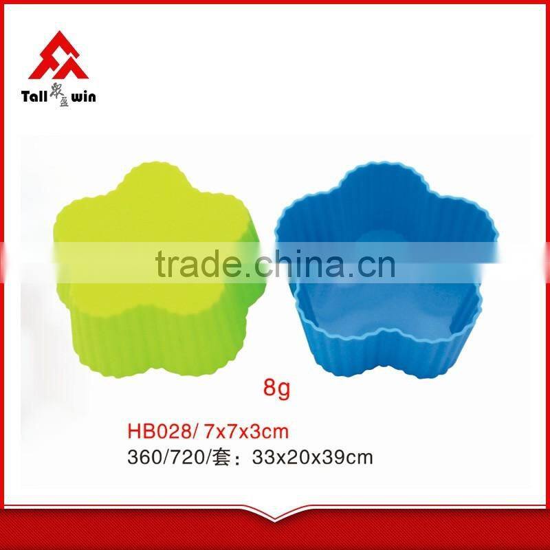 flower shape microwave silicone molds