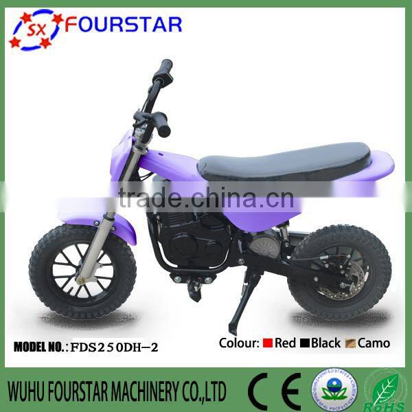 2015 new product 250W electric kids motorcycle off road electric mobility scooter FSD250DH