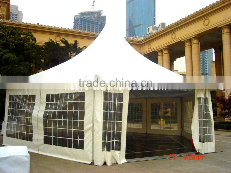 Manufacturer of different designs and sizes Marquee Tents Aluminum frame PVC tent.