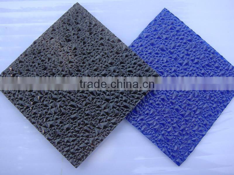 PC embossed sheet polycarbonate sunlight sheet