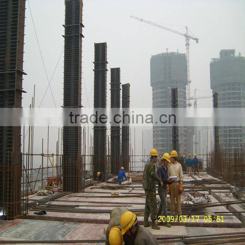 Steel tall hotel building