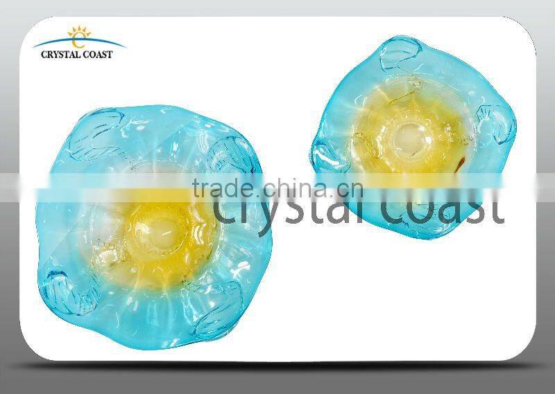 hand blown glass wall art; murano glass hanging wall decoration; mosaic glass plates