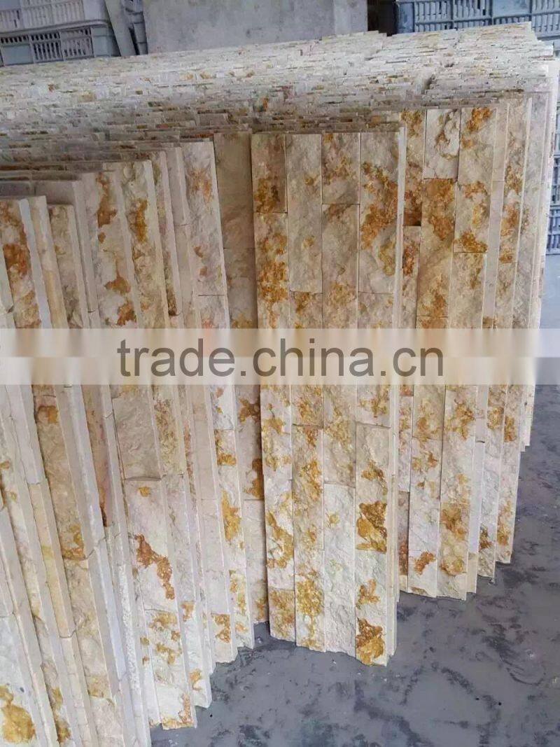 Kimpi ellow marble stacking stone , stacked stone