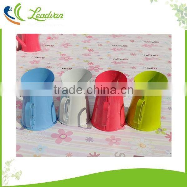 Garden table decorative metal flower vases for home decoration