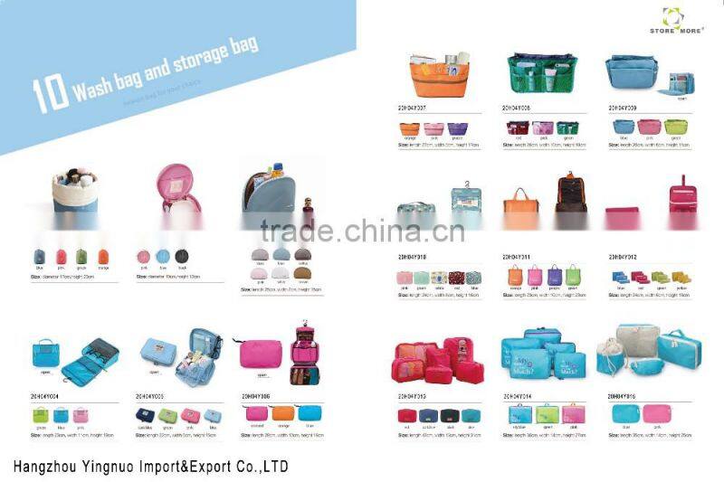 Alibaba Best Sellers OEM Colourful Foldable Wash bag