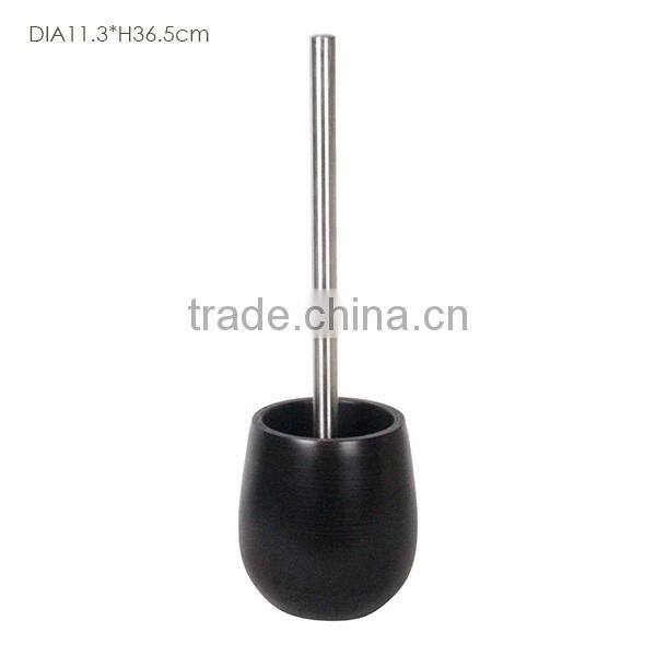 Pure black luxury style water proof desisgn hotel balfour bathroom accessories set 2016 popular fittings unique design