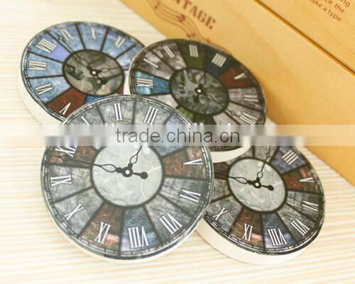 Supply fashion creative retro Clock Large Eraser