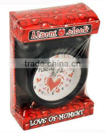 small lazy Twin Bell Alarm Clock -Black non-mainstream