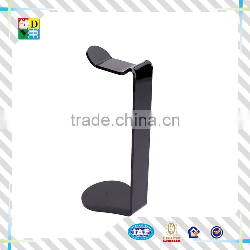 2015modern design special acrylic headset displayrack/hot sale flexible high grade acrylic headset case from China low price