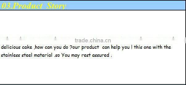 17.5*7.5cm Practical stainless steel pizza knife/Lace wheel convenient to use