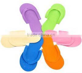 Hospital and nail salonhotel nail salon disposable EVA slipper for hotel,hospital and nail salon