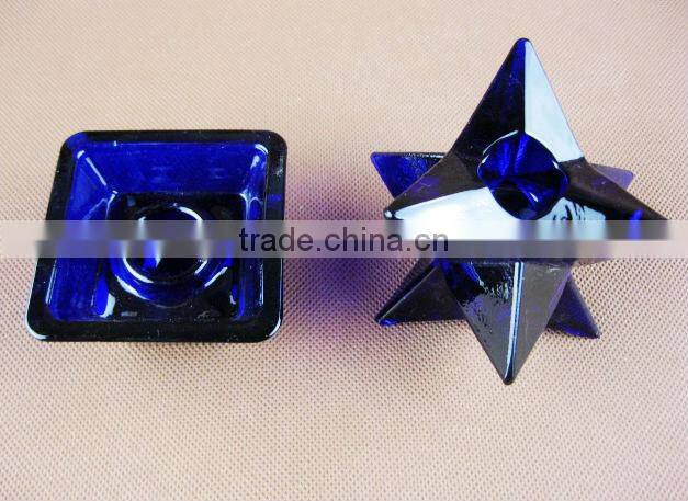 Glass candle holder/glassware