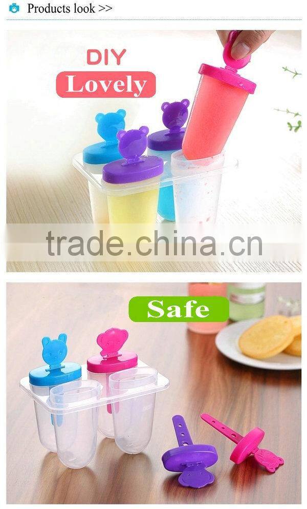 Lovely animal pattern ice mold kitchen ice mold Plastic ice mold