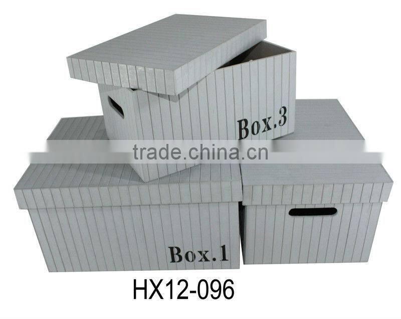 Rectangular Wooden Storage Container