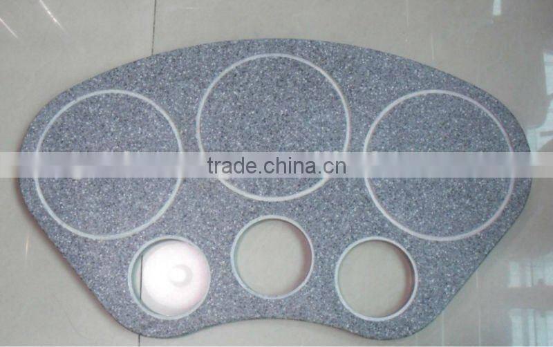 Electric marble bedplate triple Juice Dispenser