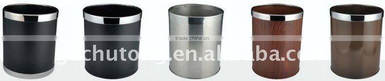 2011 Newest Hotel room stainless steel rubbish bin