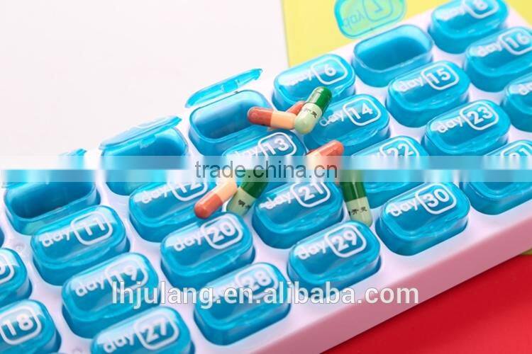 Useful plastic pill box month