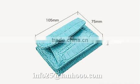 Sexy clip/sexy crocodile cute leather purse/sexy leather coin bag