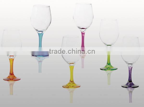 wholesale 6pcs wine glass goblet crystal wine set drinking glass goblet