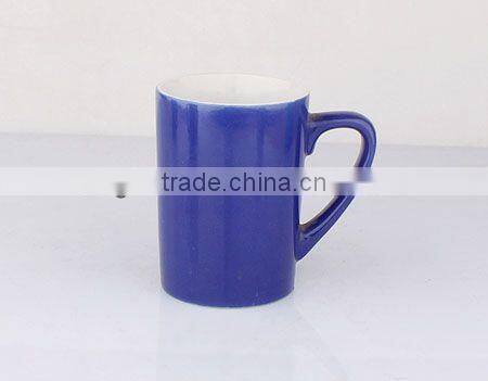Double Color Glazed Ceramic Porcelain Mug
