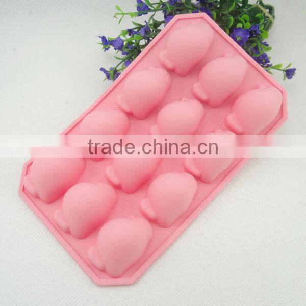 custom penguin ice cube tray animal shapes silicone rubber tray