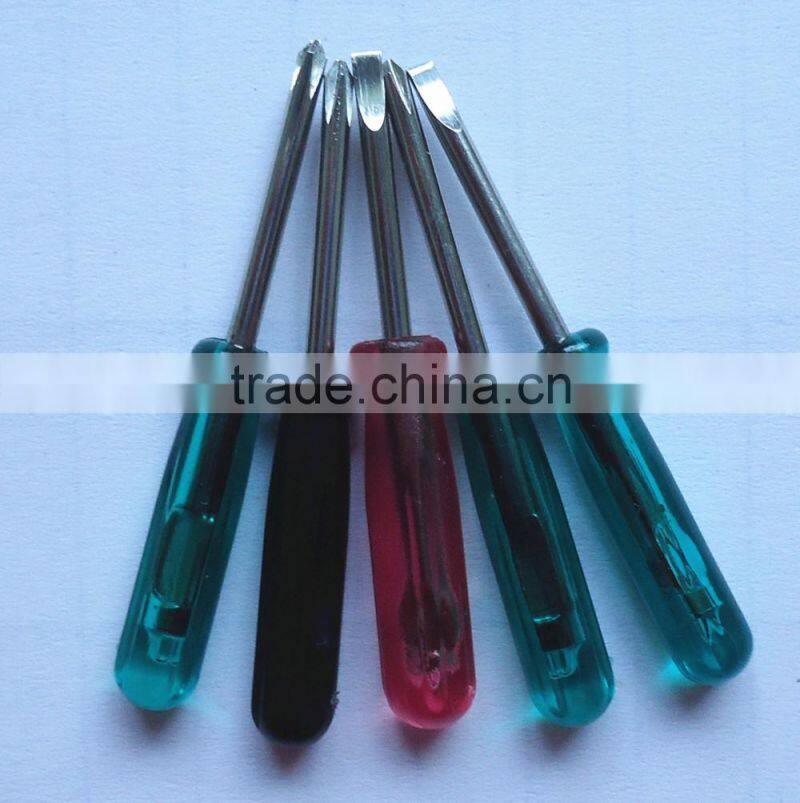 2.0x45mm Mini Phillips / Cross head screwdriver /Many colors handle