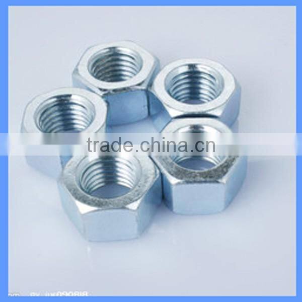 Zinc Plated Hexagon Nut From Guangzhou Supplier