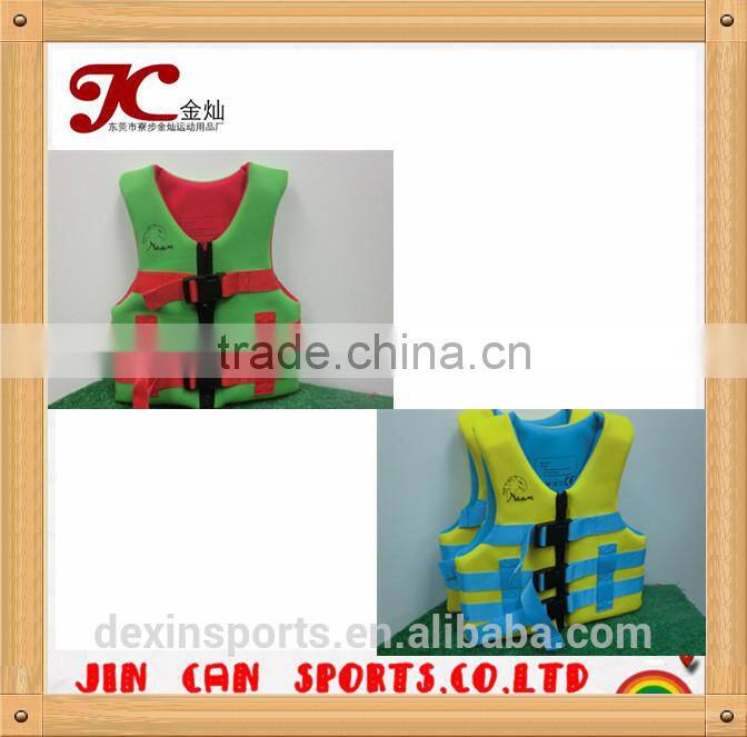 hot sell custom neoprene automatic life jacket foam