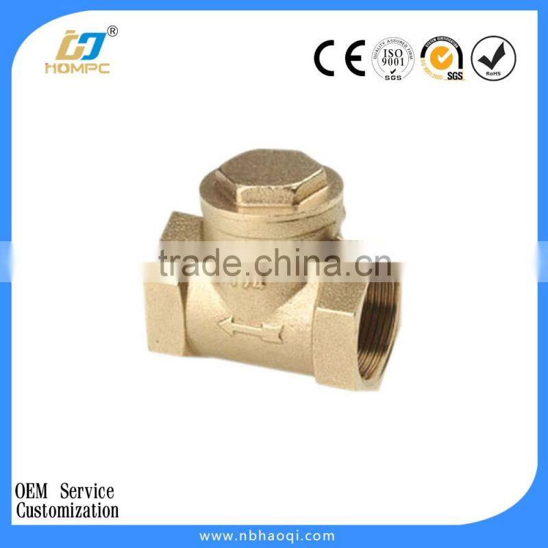 dn20 check valve brass swing check valve