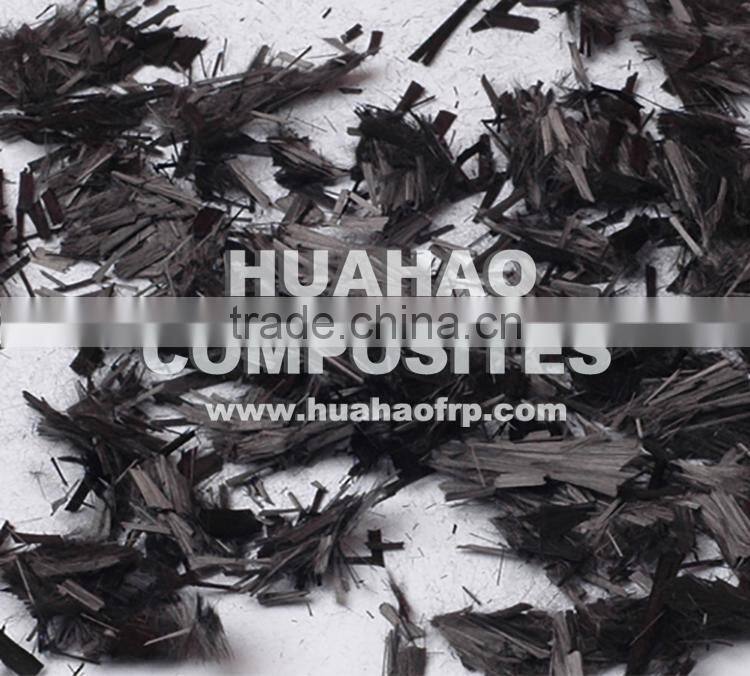 Hot Sale Good Conductivity chopped carbon strand Customized Length