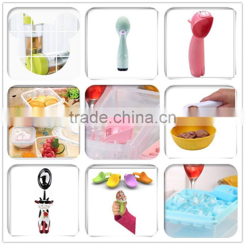 2015 new design mini cosmetic scoop/spoon, OEM 6 set plastic mini plastic scoop, custom tableware plastic scoop maker