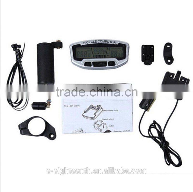 2016 New Waterproof Cycling Bike Bicycle LCD Computer Odometer Speedometer Velometer