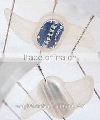 hot Bicycle Cycling Bike 7 LED Silicone Wheel Spoke Wire Light Tyre Lamp 12 Patterns