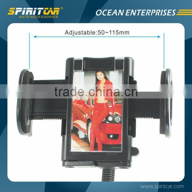 ABS Material Smart Car Phone Holder Windshield Car Mount Holder for iPhone 6 , 6+ , 5s , Samsung Galaxy Note 4 , 3