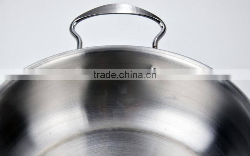 24-30cm 8 pcs Stainless steel stockpot and cooking pot