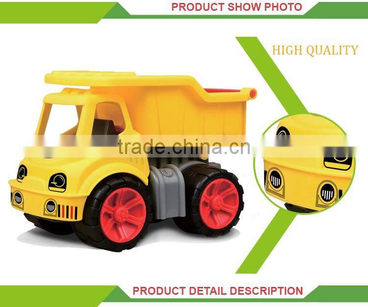 Newest product free wheel large plastic toy toy bucket truck